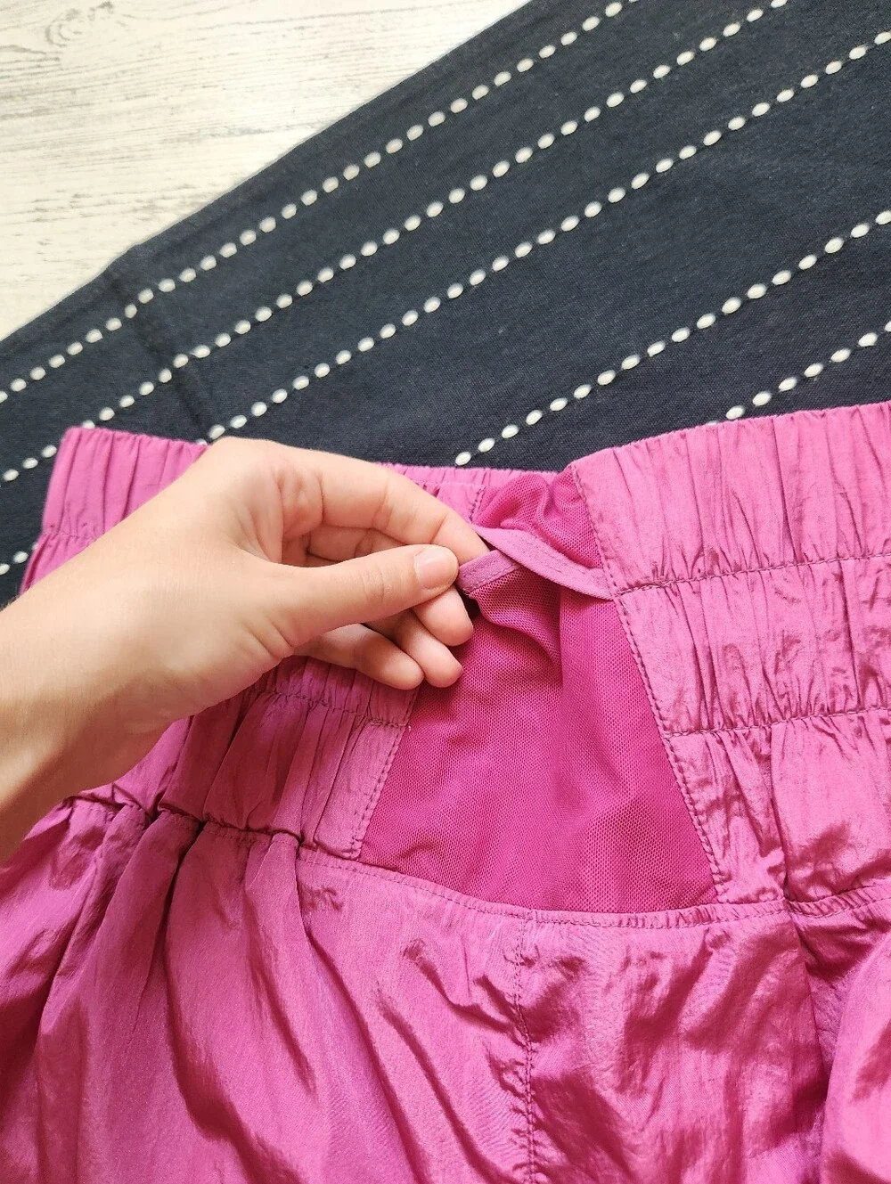 Free People Movement The Way Home Logo Shorts Vivacious Violet Size Large